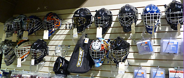 goalie helmets